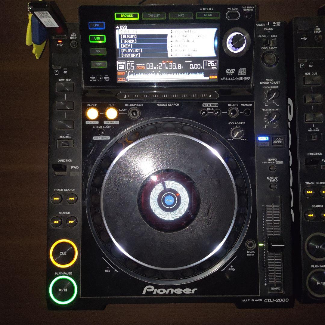 Pioneer CDJ-2000 2台