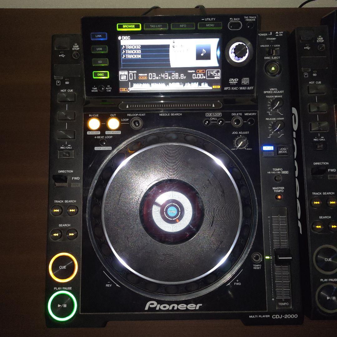 Pioneer CDJ-2000 2台