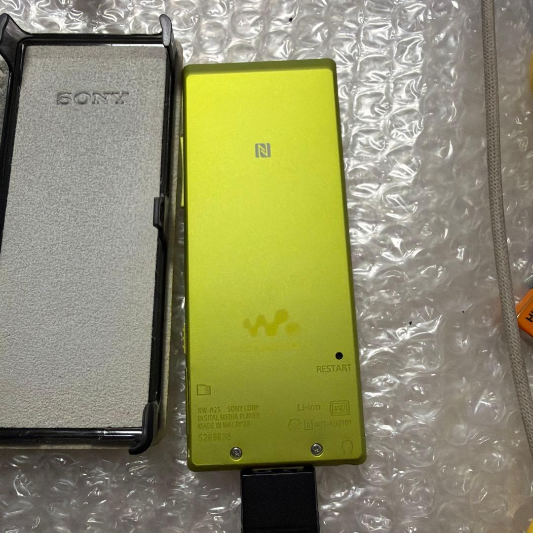 SONY WALKMAN NW-A20 S series ライムイエロー