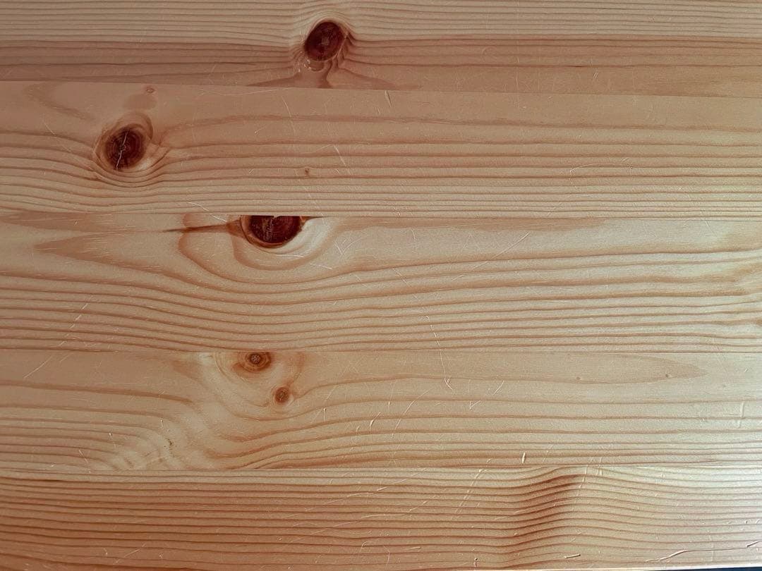 無印　パイン材　デスク