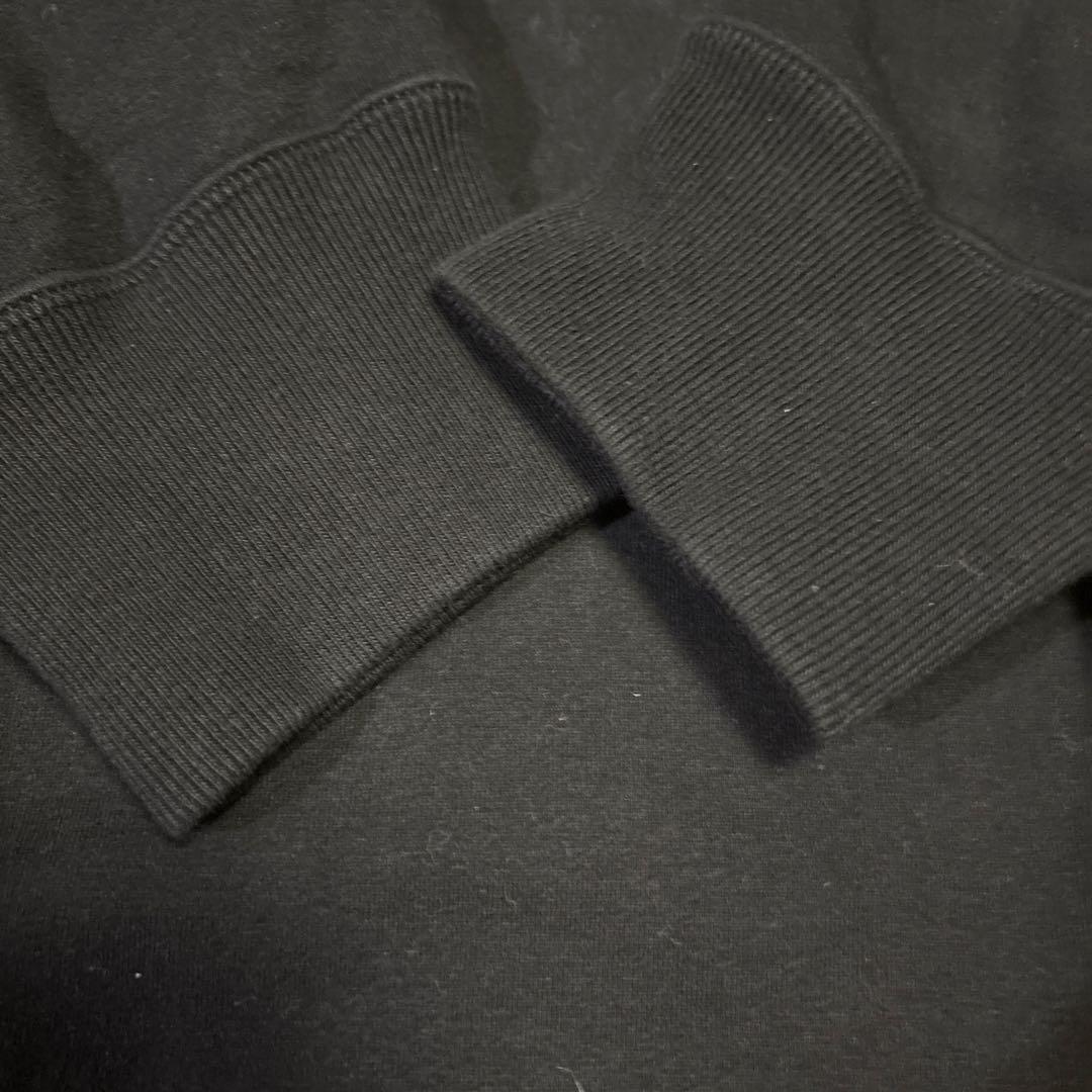 ロンハーマンハーフジップ スウェットトレーナー黒L