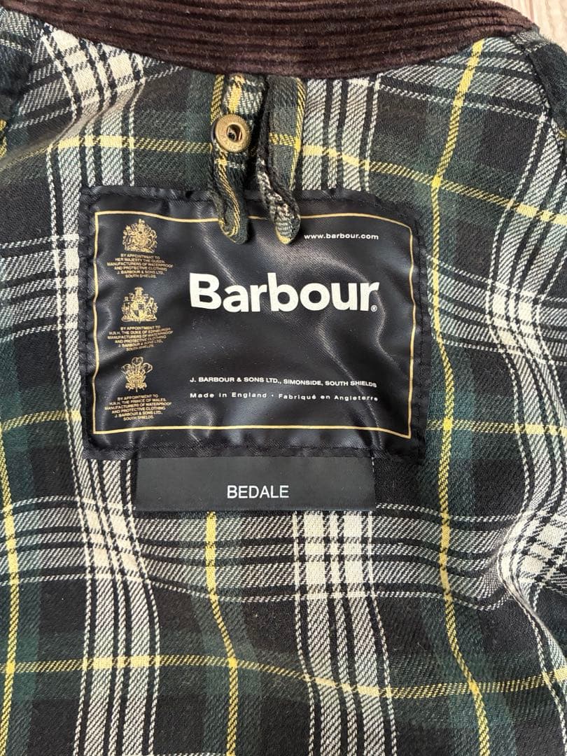 バブアー BEDALE オイルドジャケット(167cm着画有り)