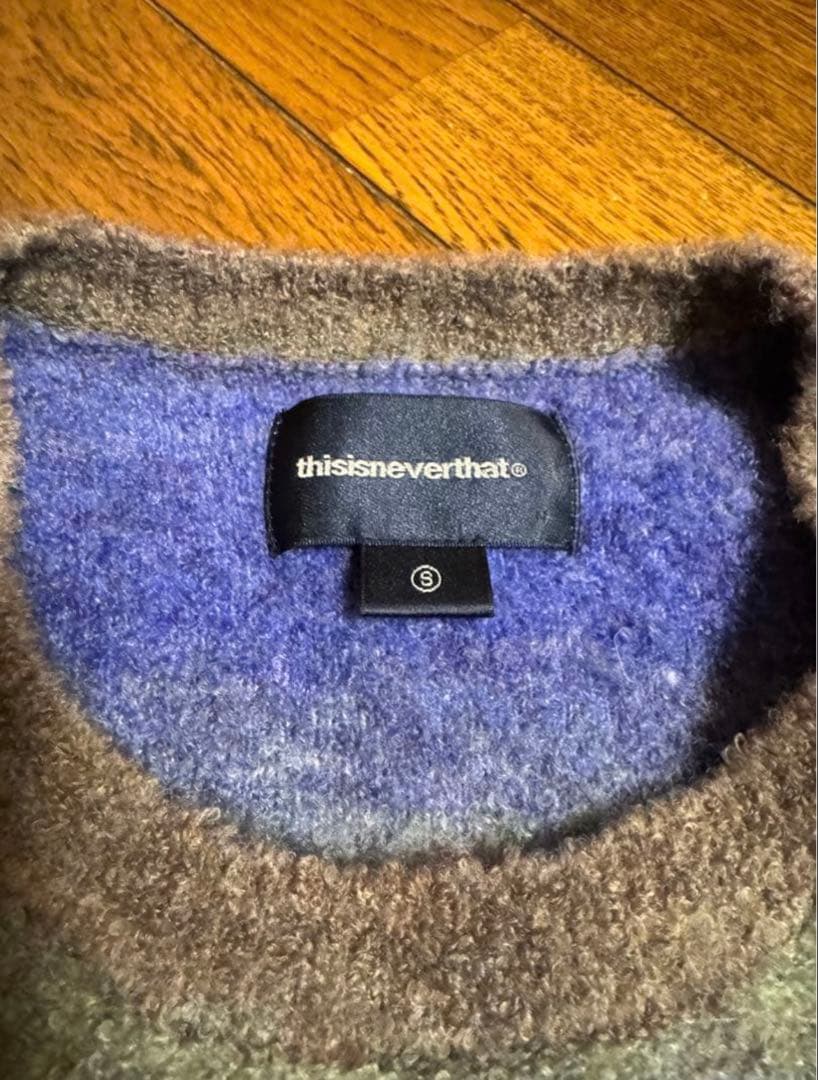 thisisneverthat yo-sea着用　セーター　Sサイズ
