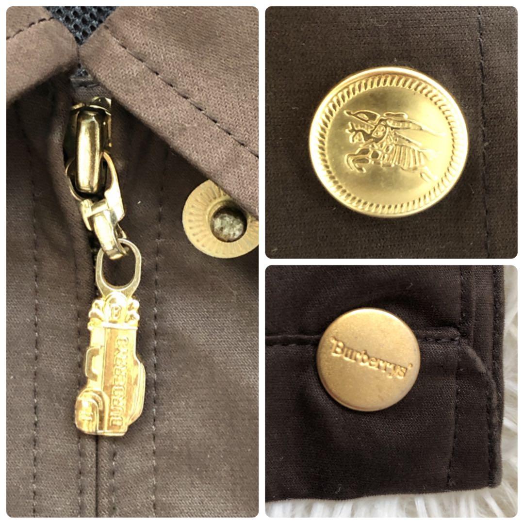 高級✨人気　バーバリー　モッズコート　ノバチェック　2way 金ボタン　メッシュ