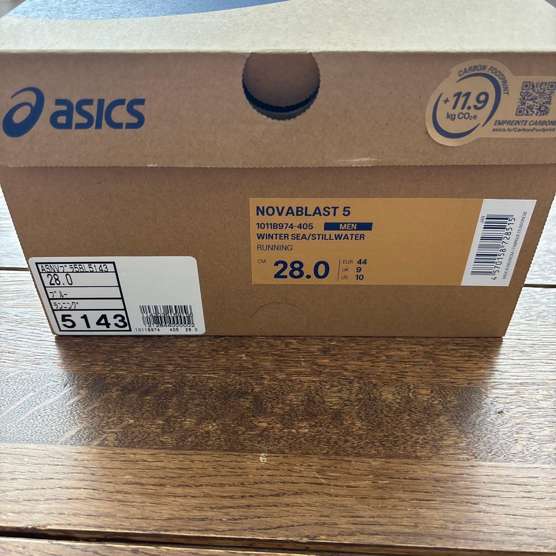 ム*ぺ様 アシックス　ノバブラスト5 28センチ