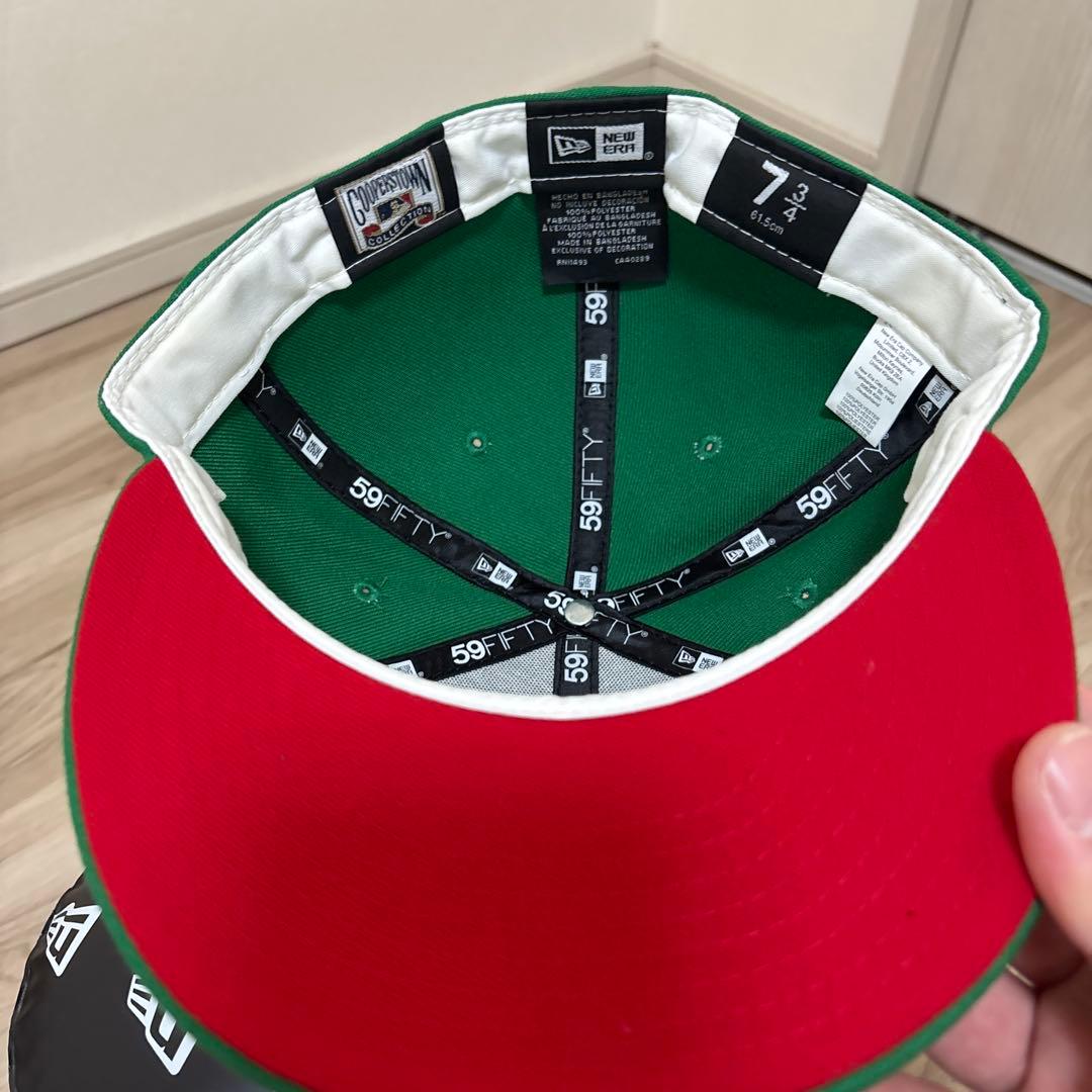 KC 50周年記念 グリーンベースボールキャップ 7 3/4
