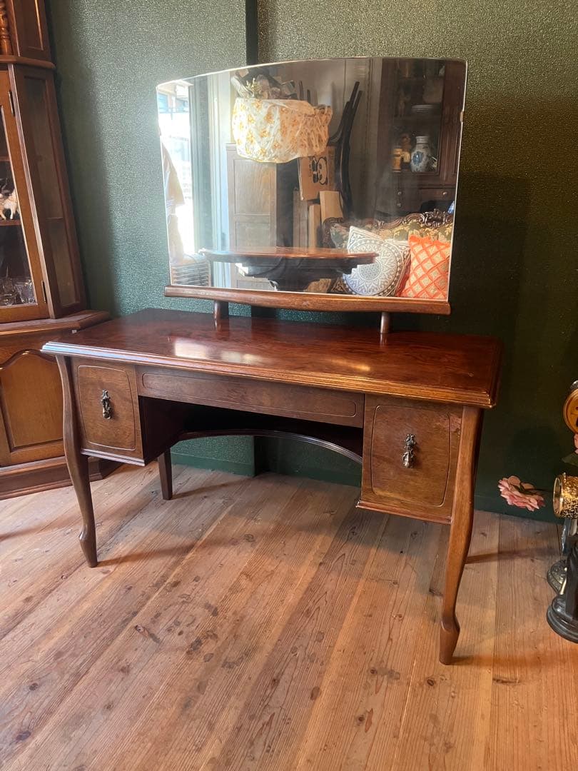 猫脚 ドレッサー 鏡台 インテリア 家具 アンティーク ビンテージ 昭和レトロ