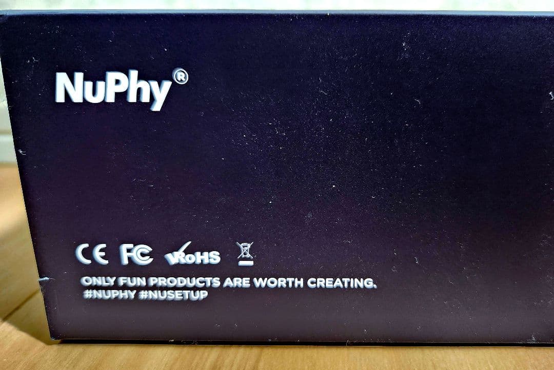 【完動品】Nuphy Halo75 v1 Rose Glacier軸