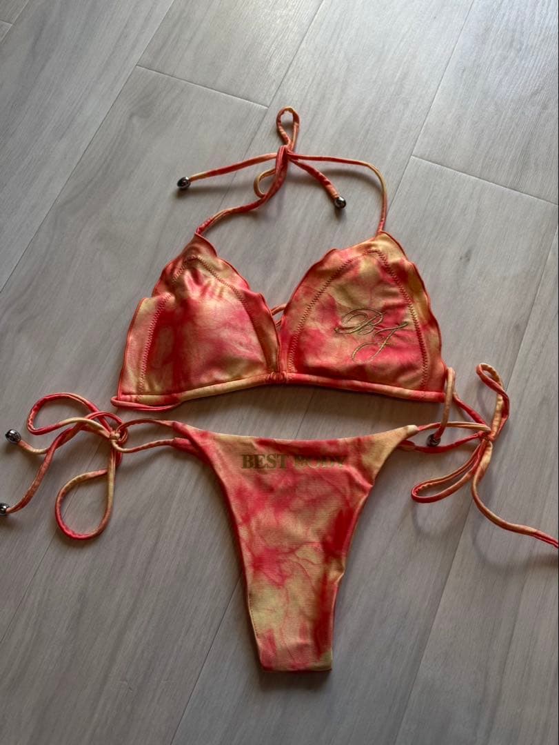 ベストボディジャパン マーブルオレンジ S