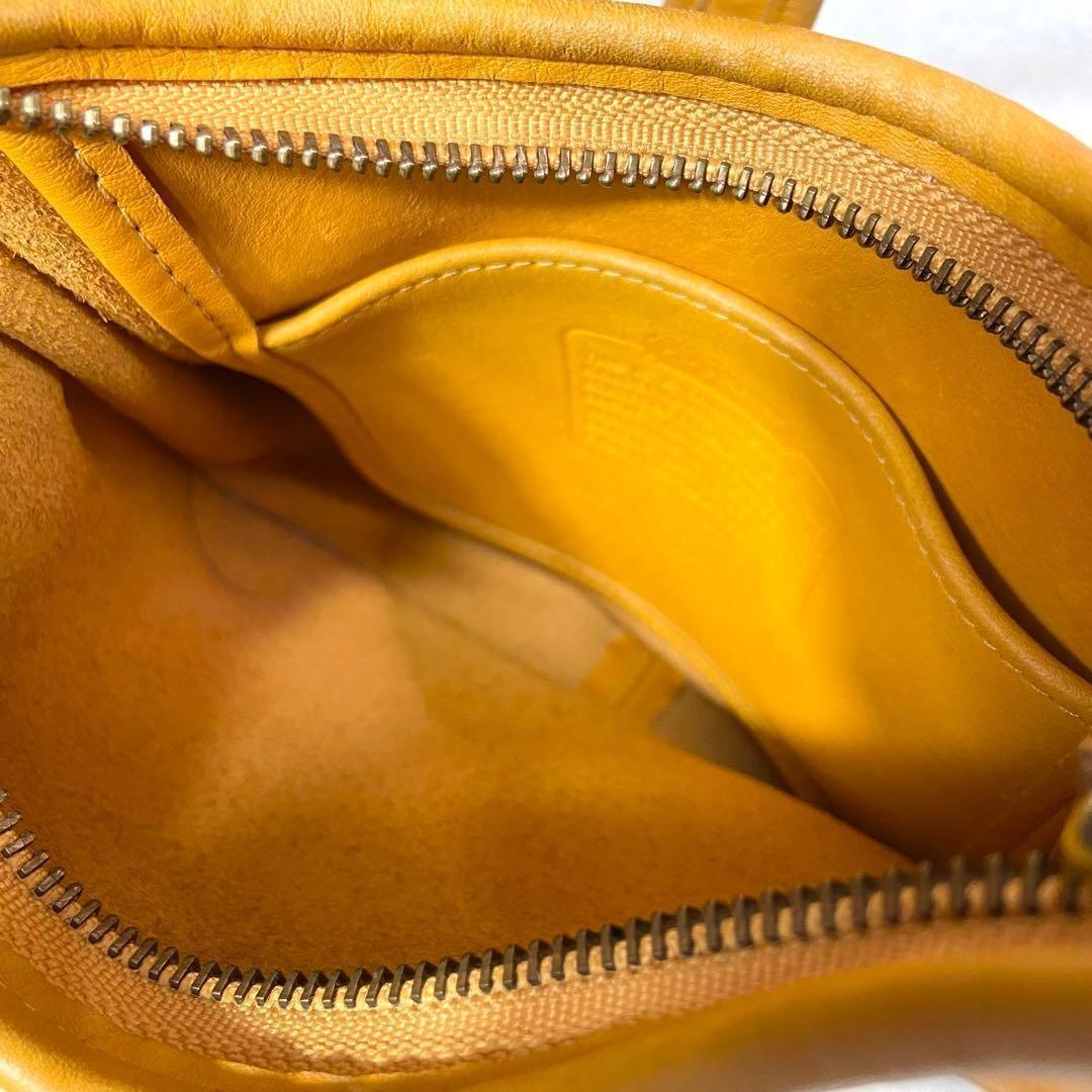 バッグ VINTAGE OLD COACH ERGO USA yellow BAG