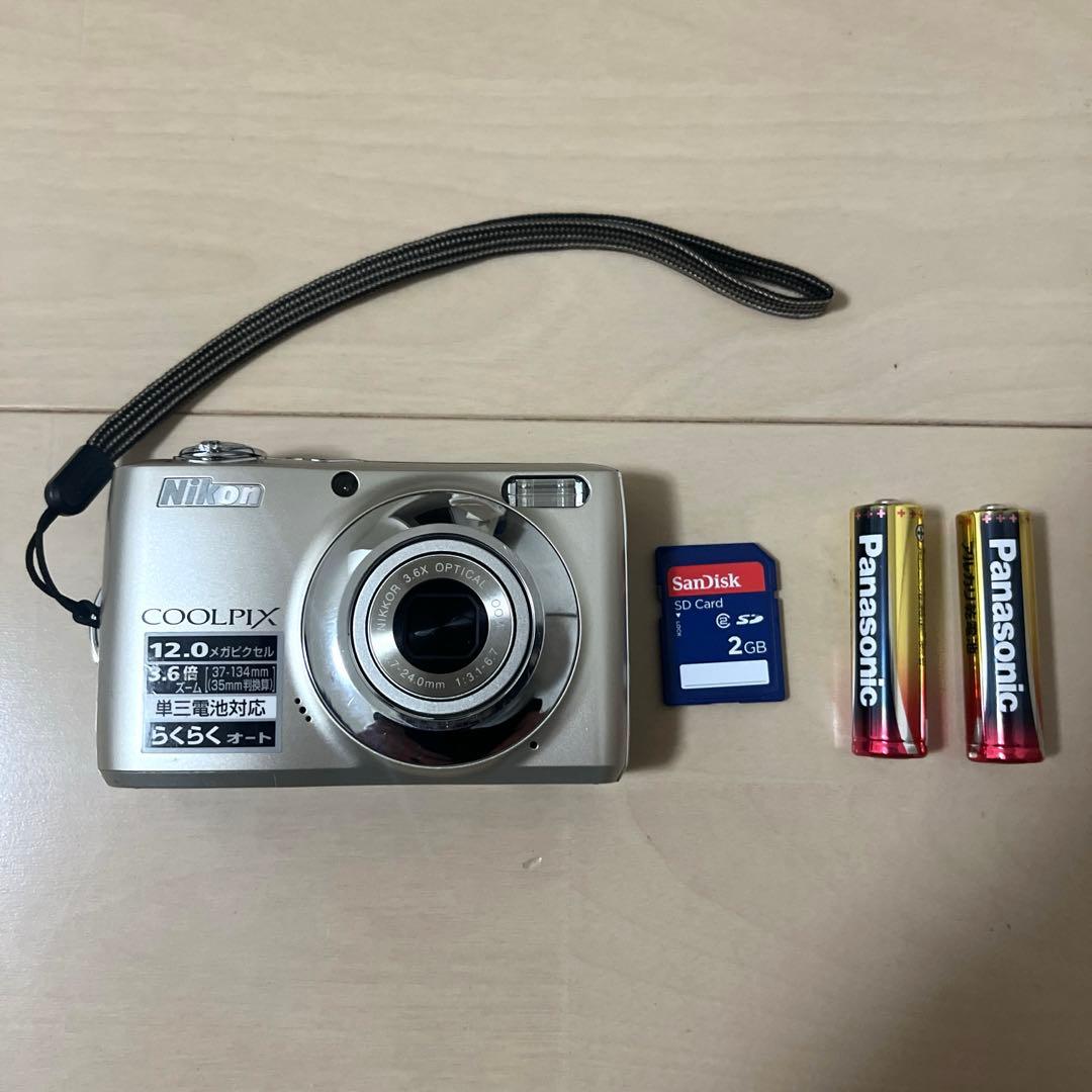 COOLPIX L22 デジタルカメラ ⭐︎新品単三電池付き
