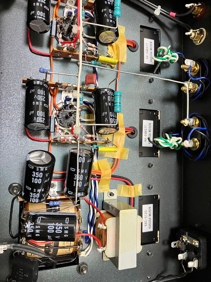 ※monkichi※春日無線 真空管アンプ PCL86