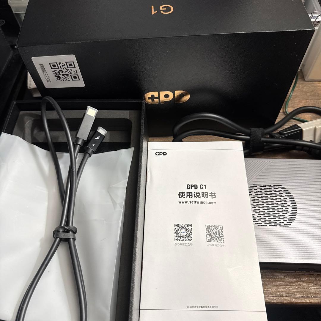 【19日まで限定値下げ】GPU GPD G1 GPDG1RX78R グラボ