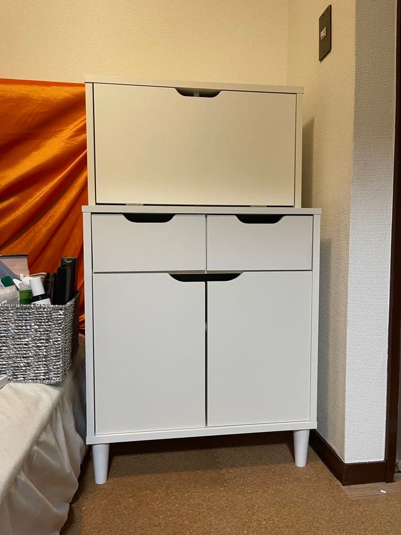 LOWYA［幅60]チェストドレッサー コンパクト 収納