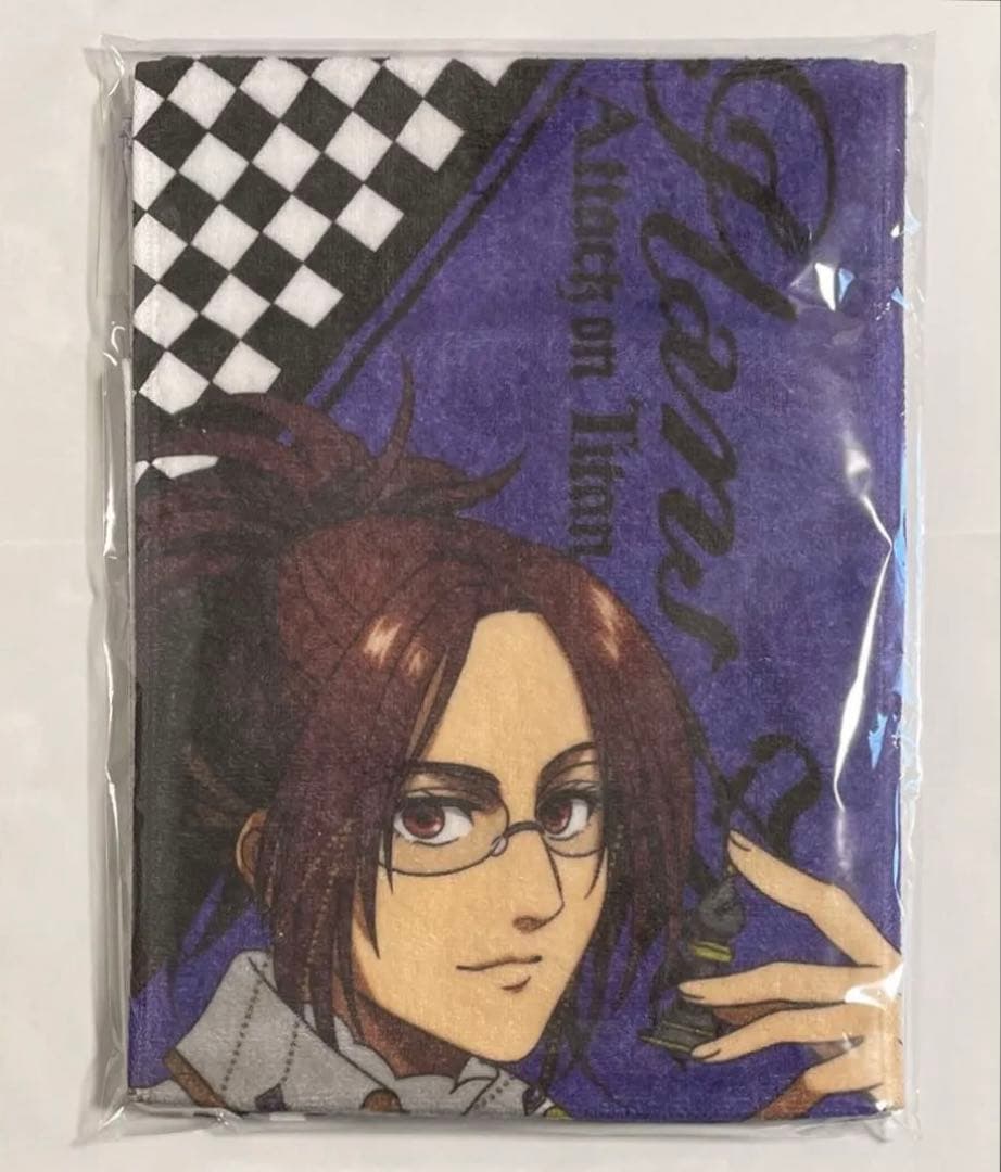 進撃の巨人 ハンジ まるくじ チェスStyle 超大吉 タオル