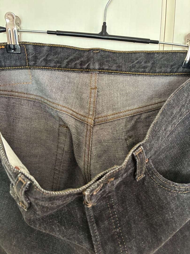 00年アメリカ製　Levi’s 501 先染めブラック