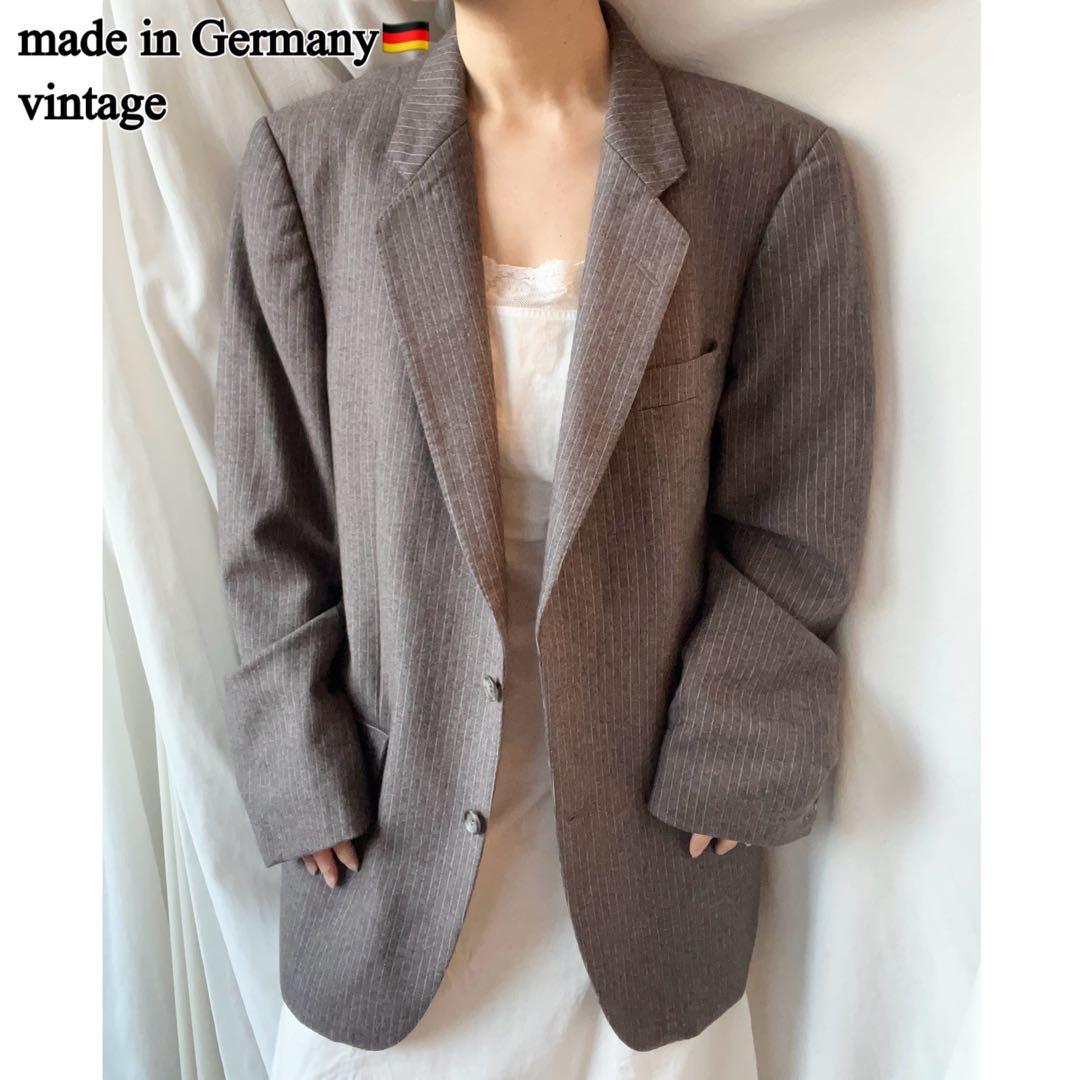 ドイツ製ヴィンテージ ウールテーラードジャケット