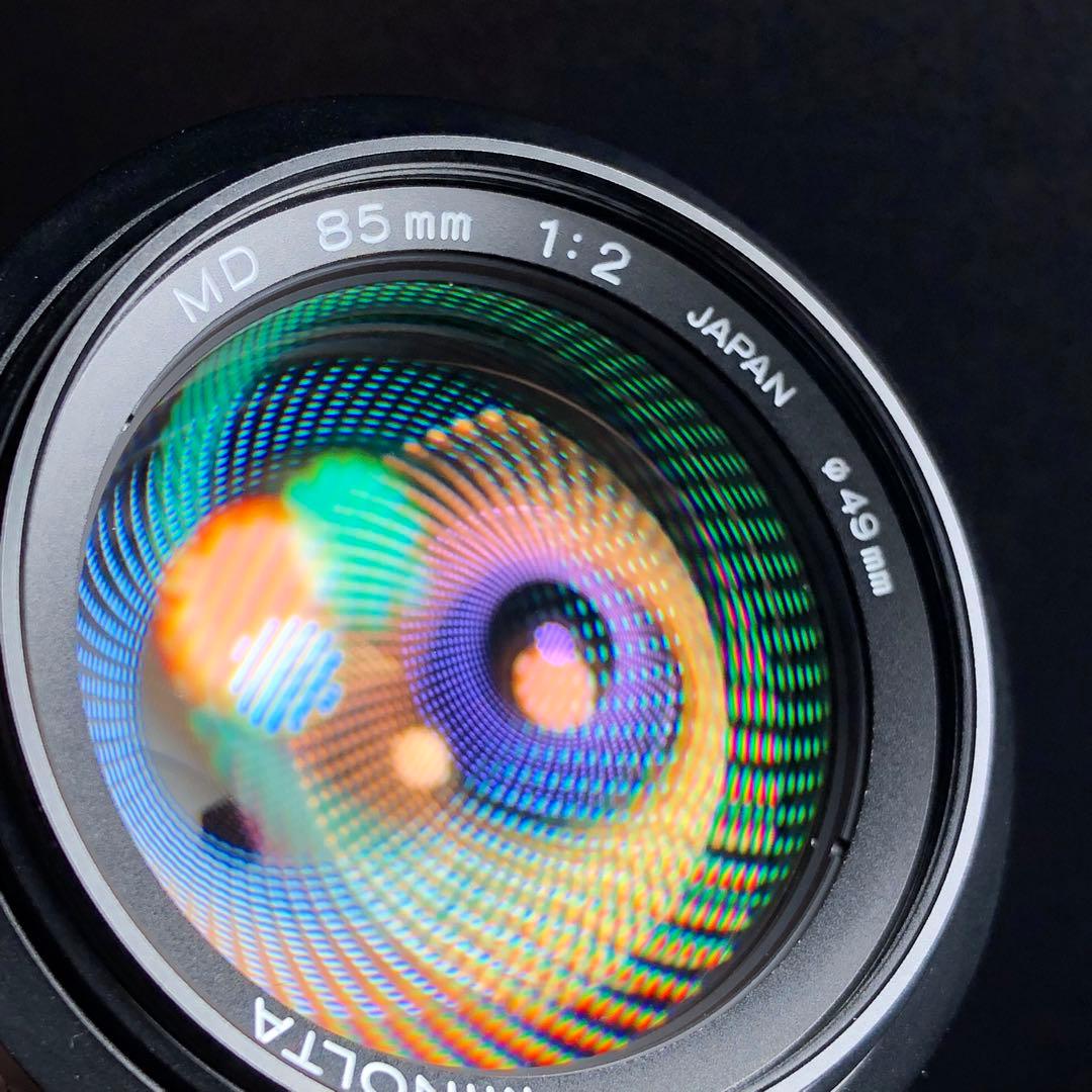 レンズ(単焦点) MINOLTA MD 85mm f2