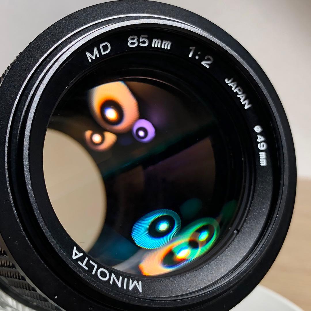 レンズ(単焦点) MINOLTA MD 85mm f2