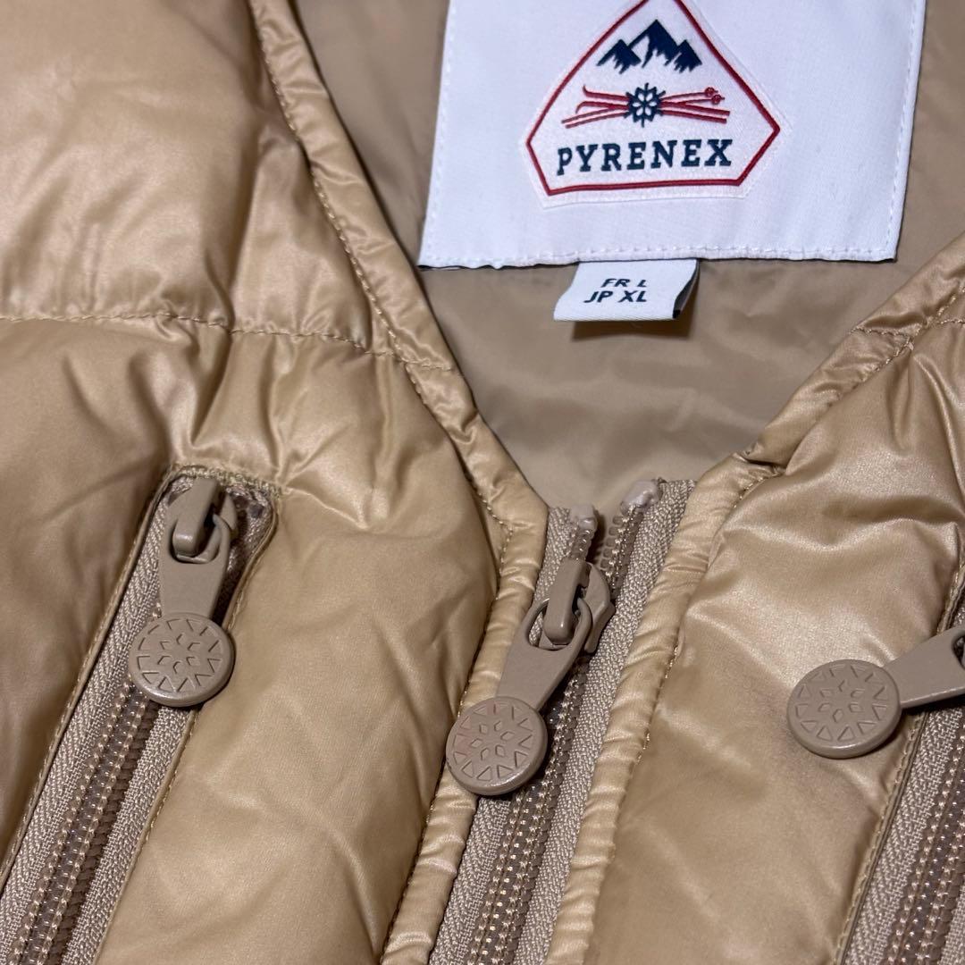 極美品　PYRENEX ダウン　ベスト　XLサイズ　ESCAPE VEST