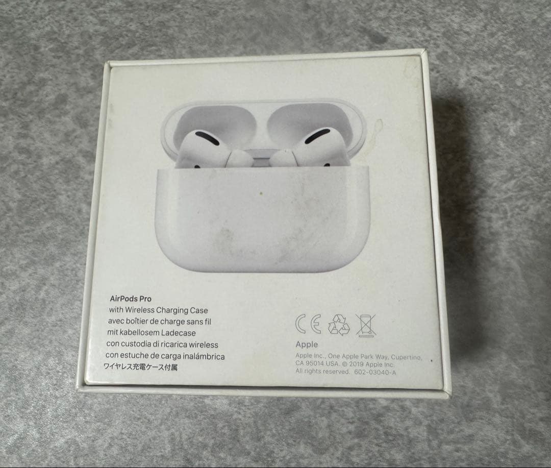 Apple AirPods Pro本体ワイヤレス充電ケース ケーブル付属 正規品