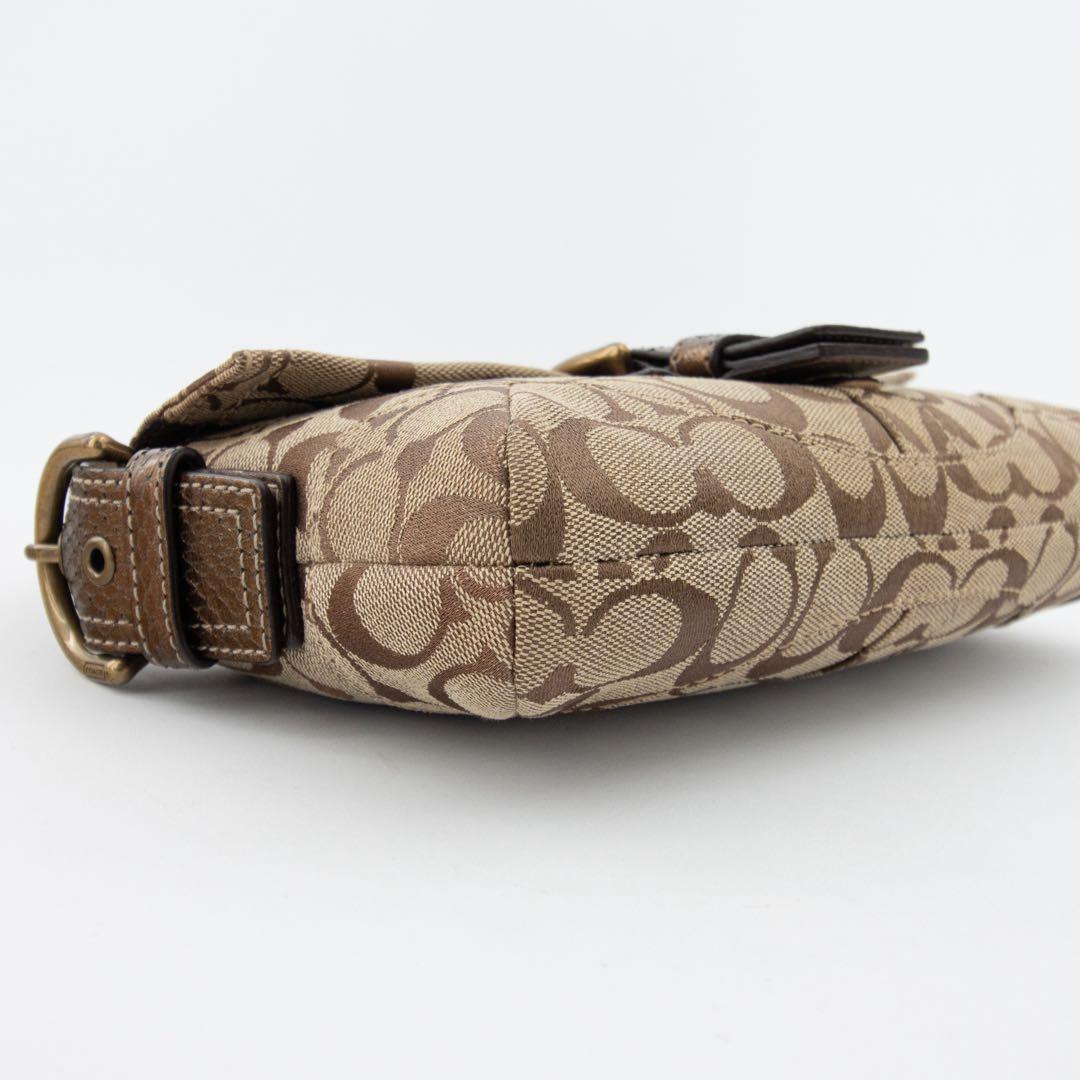 A145【COACH／コーチ】ソーホー　ハンドバッグ　ワンショルダー　シグネチャ
