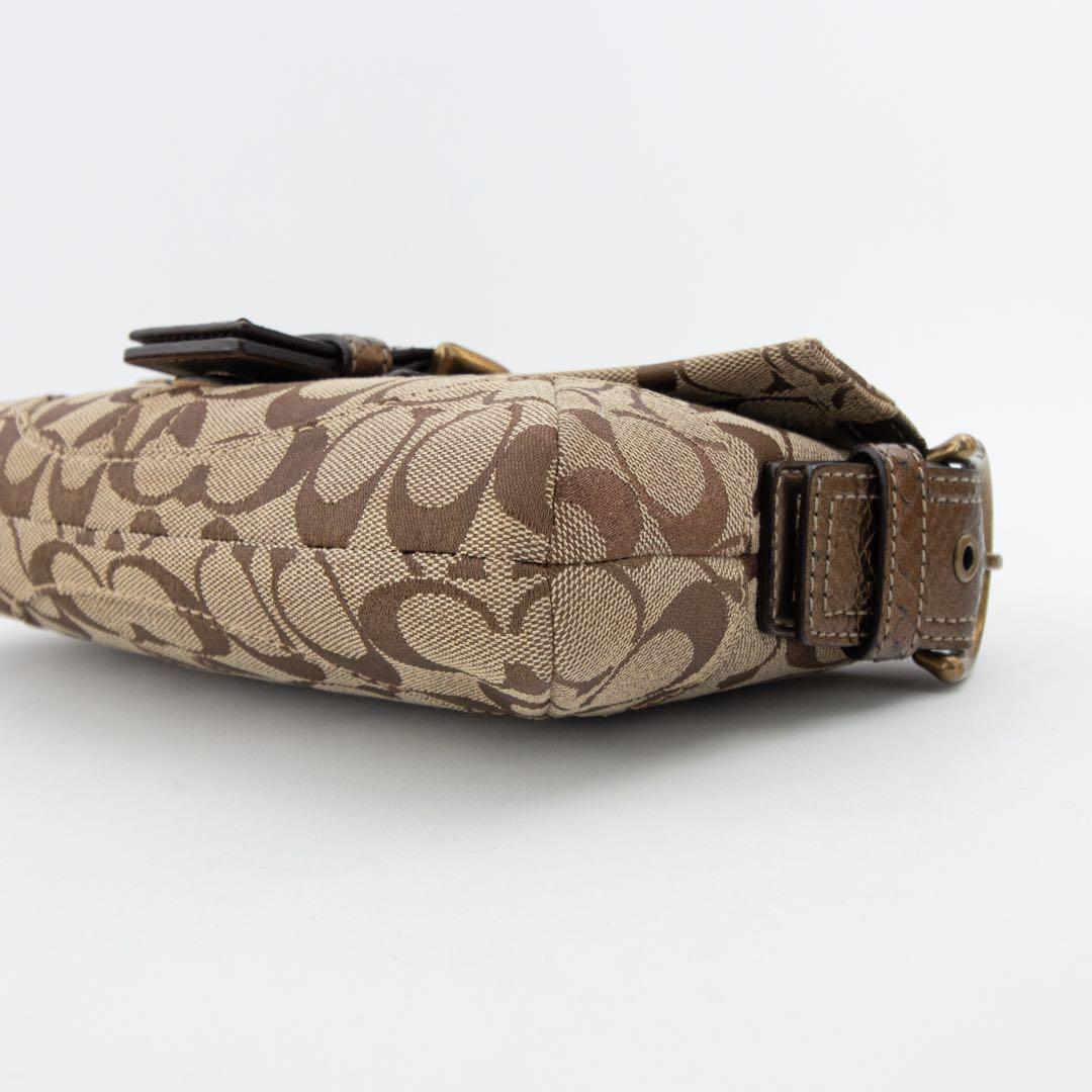 A145【COACH／コーチ】ソーホー　ハンドバッグ　ワンショルダー　シグネチャ