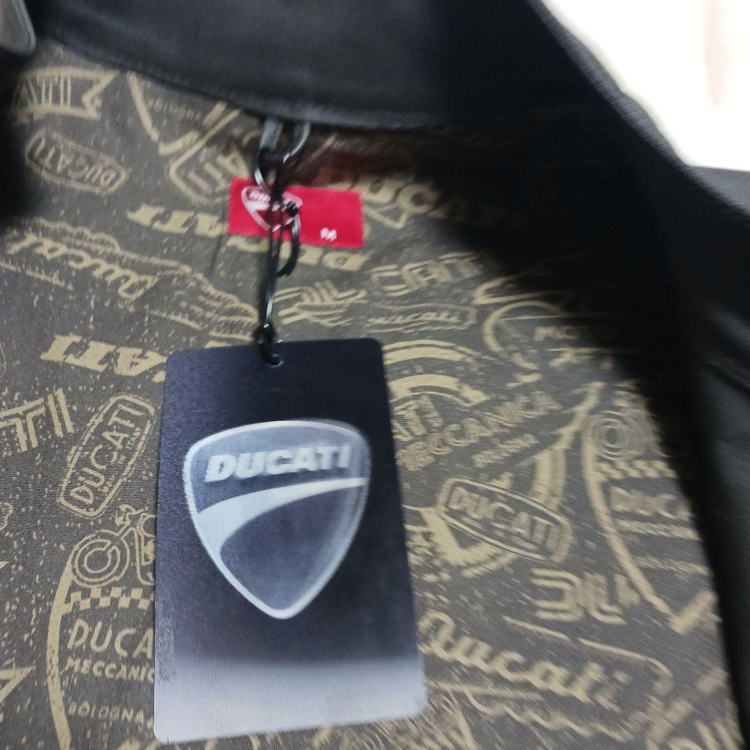Ducati シングルライダースジャケット M ブラック