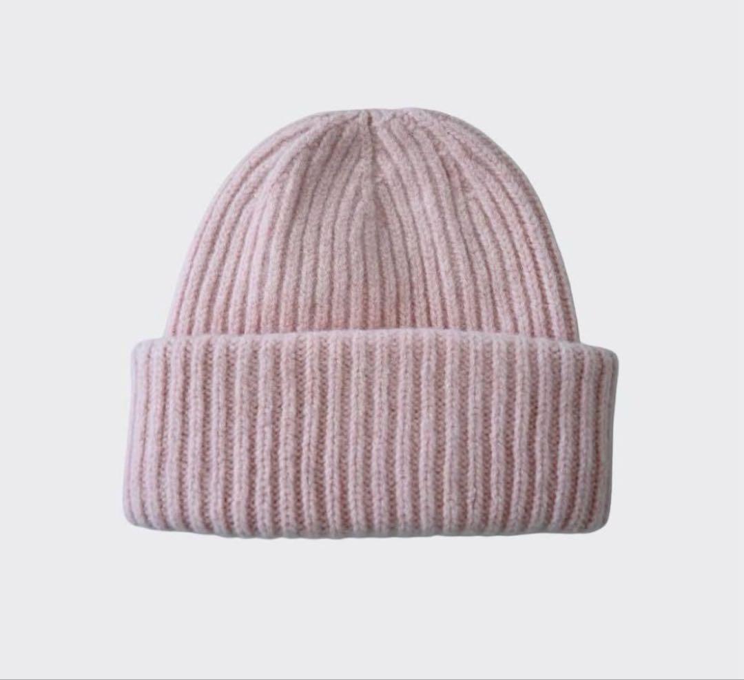 chiiiibag ニットビーニー ピンク