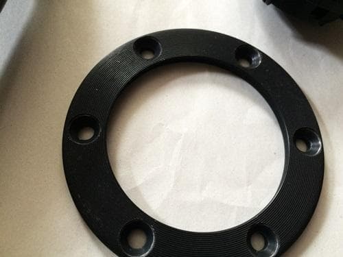 【中古】NARDI ステアリング　36パイ　FET刻印あり　ホーンボタン付き