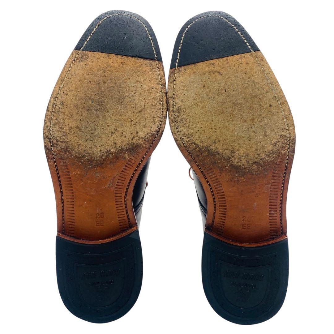 【美品】SCOTCH GRAIN スコッチグレイン Uチップ ダービーシューズ