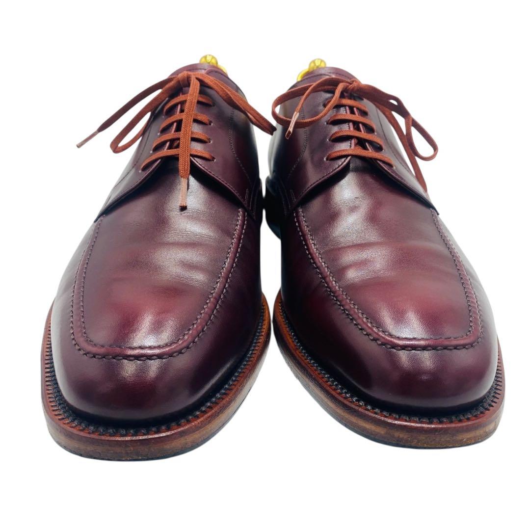 【美品】SCOTCH GRAIN スコッチグレイン Uチップ ダービーシューズ
