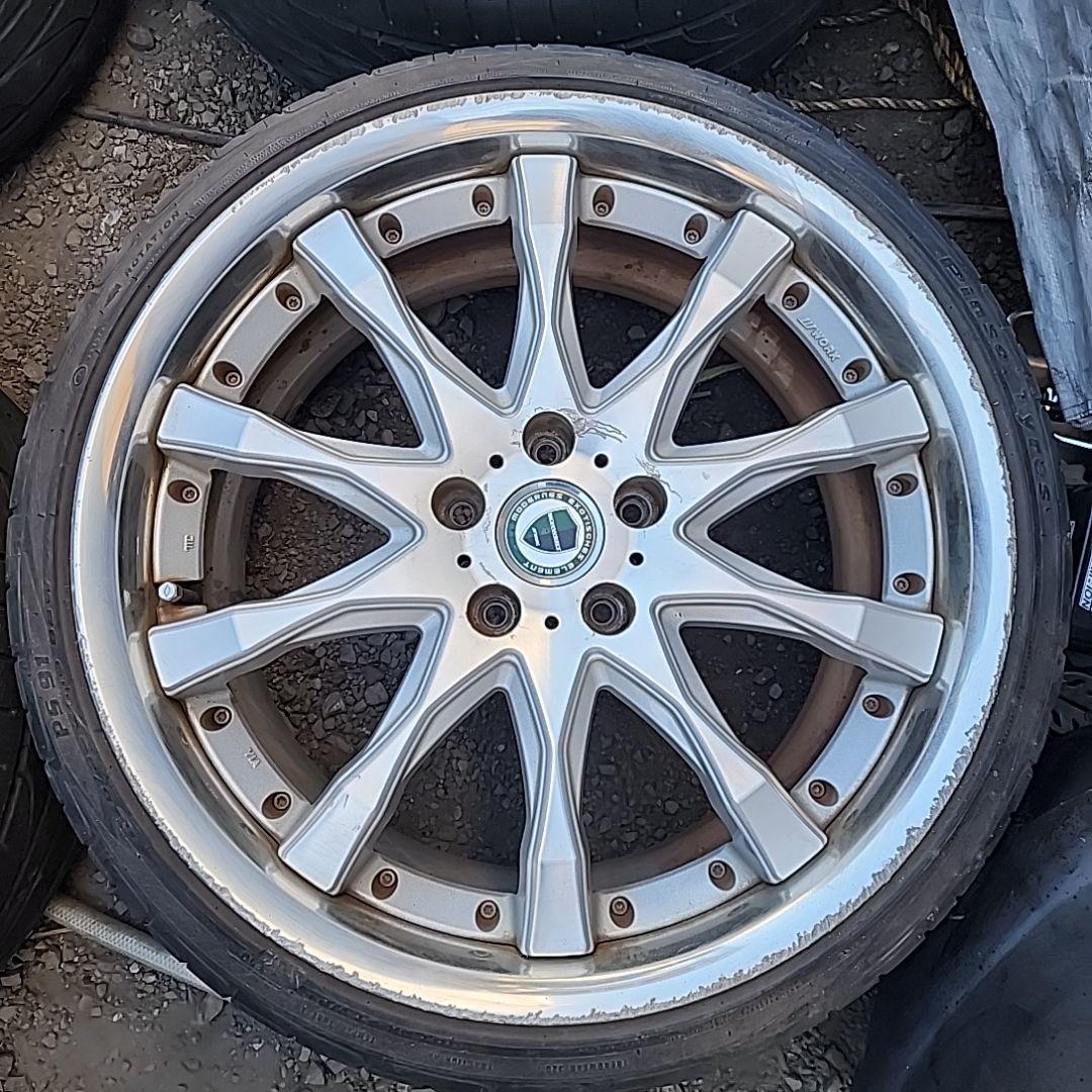 た*お様 work　シュヴァード　19インチアルミホイールタイヤ付き！！