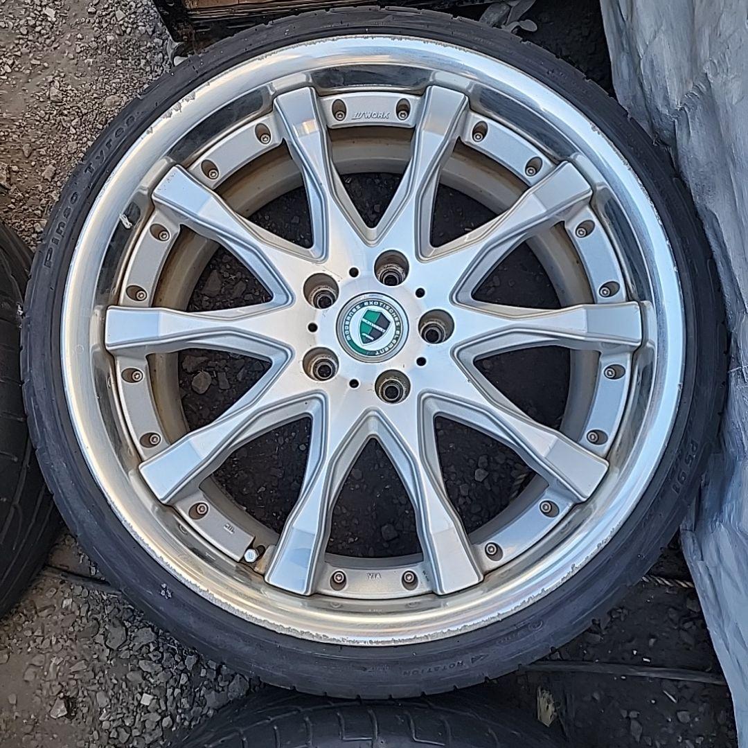 た*お様 work　シュヴァード　19インチアルミホイールタイヤ付き！！