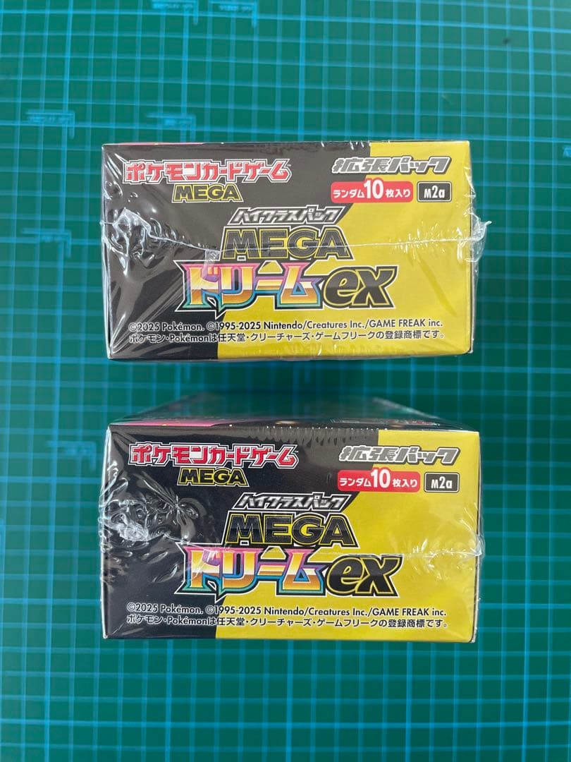 ポケカ　シュリンク付き　メガドリームex 2BOX