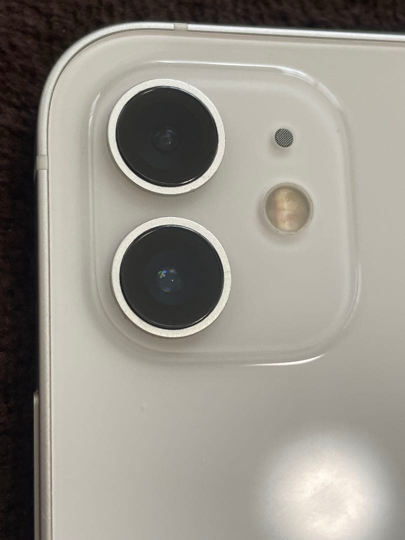 iPhone12 128GB バッテリー74% 白　ホワイト