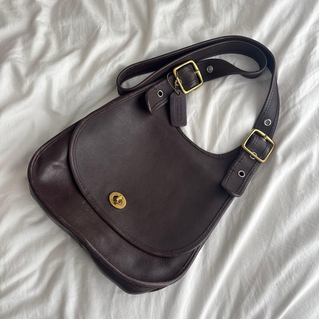 COACH オールドコーチショルダーバッグ