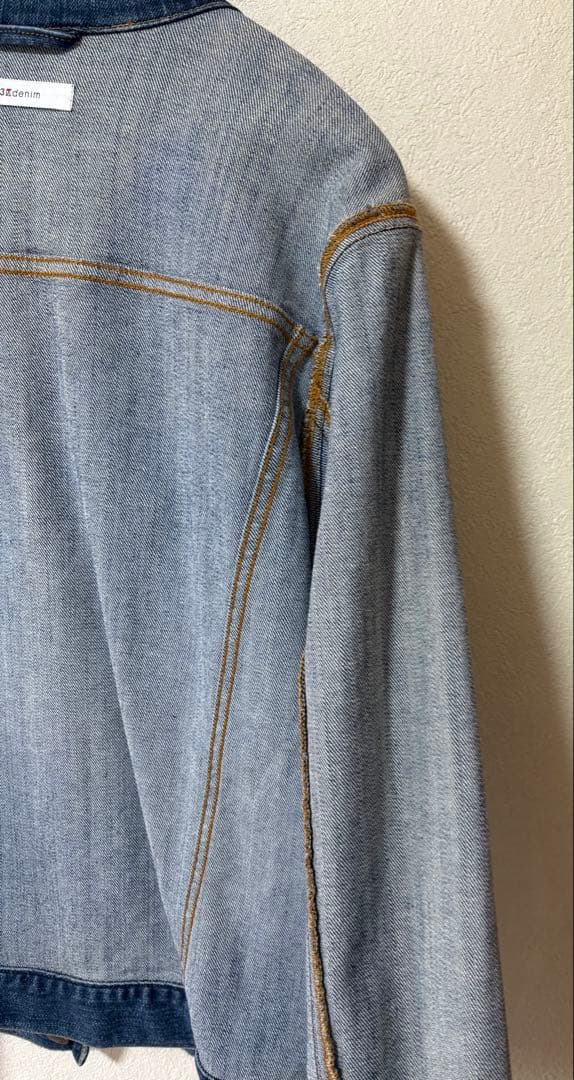 23区❤️希少☆大きいサイズ50♡色落ち良い☆デニムジャケット☆ジーンズ