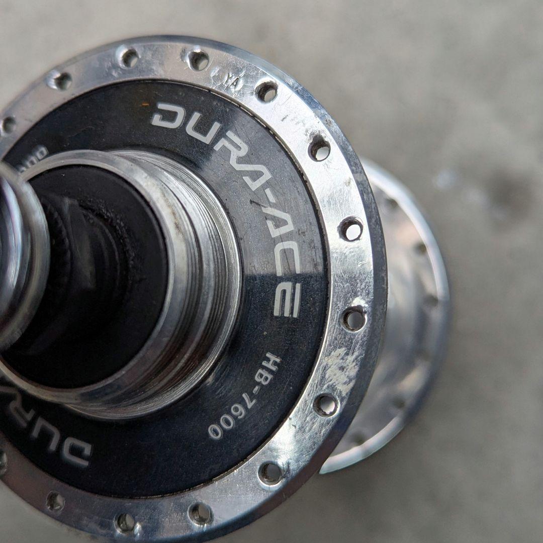 SHIMANO DURA-ACE HB-7600 リアハブ njs 競輪　36H