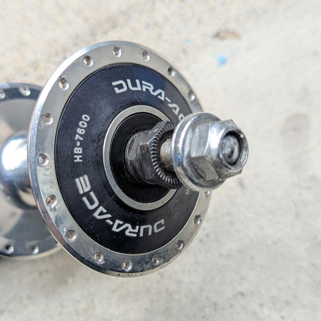 SHIMANO DURA-ACE HB-7600 リアハブ njs 競輪　36H