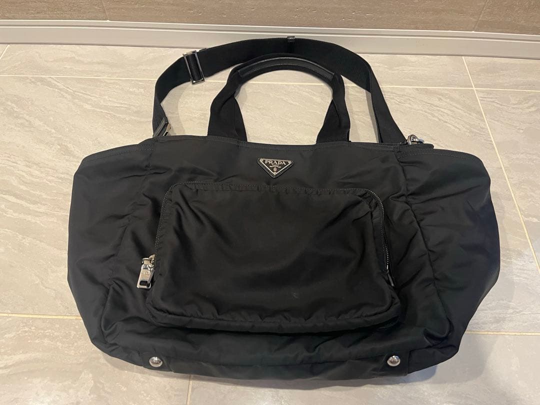 美品　プラダ　バック