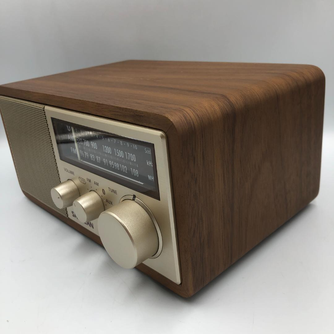 SANGEAN スピーカー ウォールナット WR-302 /Y30949-B1