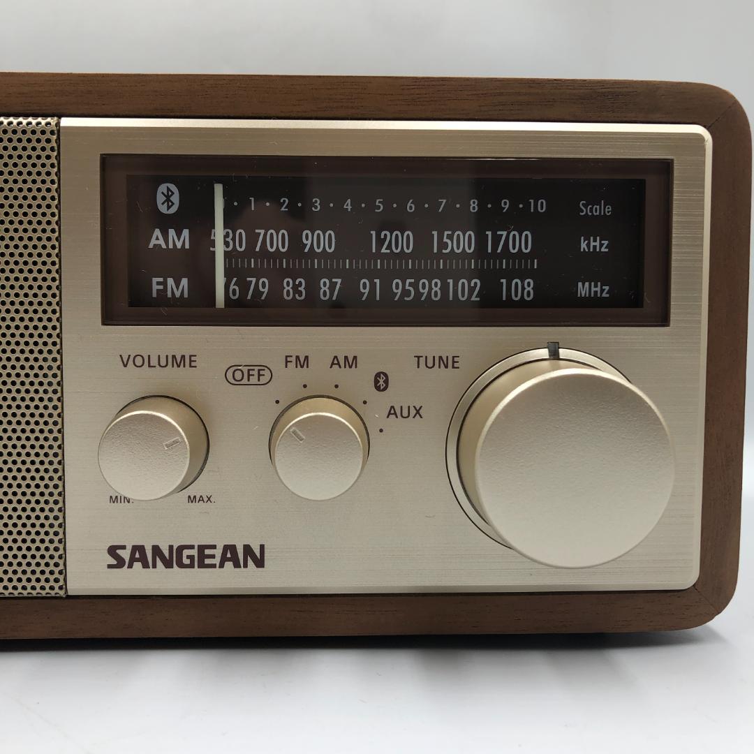 SANGEAN スピーカー ウォールナット WR-302 /Y30949-B1