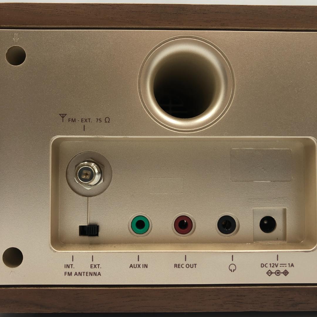 SANGEAN スピーカー ウォールナット WR-302 /Y30949-B1