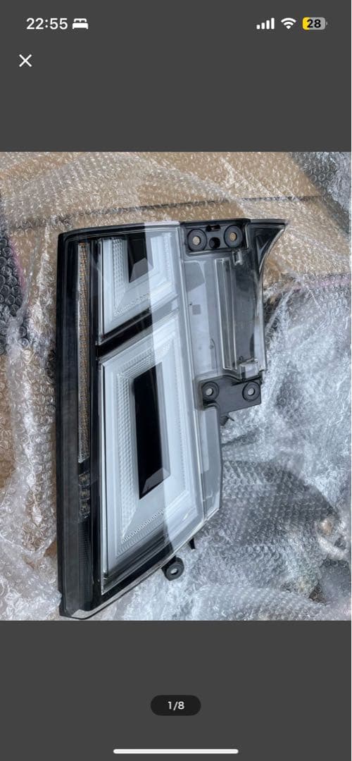 ヴェルファイア30系後期　点滅テールライト一式シーケンシャル加工済み