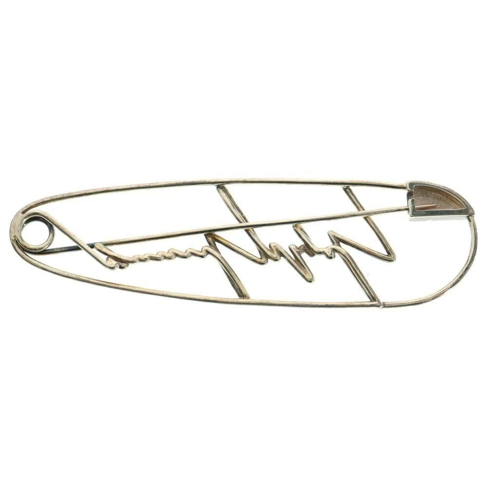 Yohji Yamamoto 安全ピンモチーフ ブローチ ヨウジヤマモト