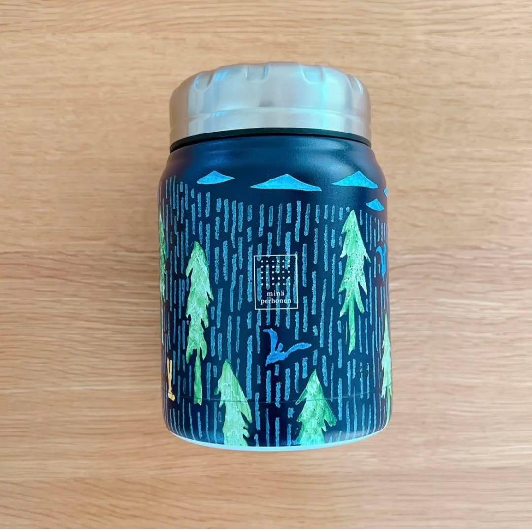 ミナペルホネン one day ネイビー サーモマグ セット