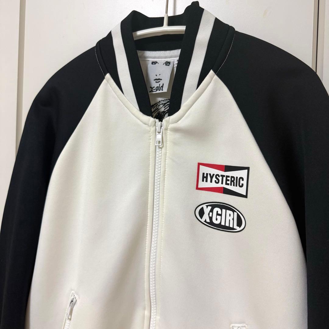 X-girl × HYSTERIC GLAMOUR TRACK JACKET