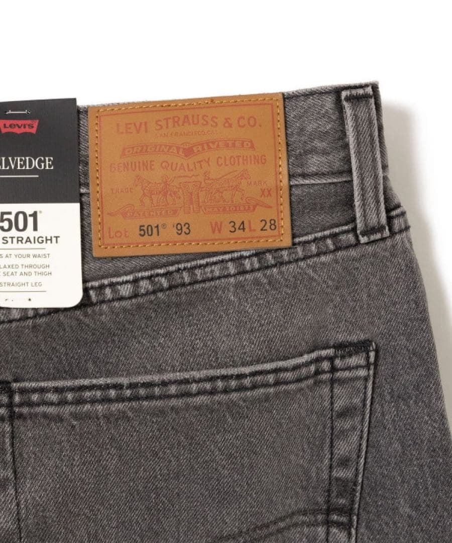新品BEAMS EXCLUSIVE LEVI'S 501（R）W38 L30