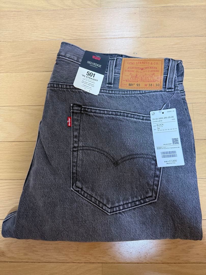 新品BEAMS EXCLUSIVE LEVI'S 501（R）W38 L30